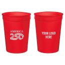 PatriotSipper 12oz Bold Red Stadium Cup