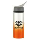 SILVER WITH ORANGE 166C