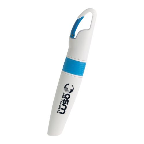 Pens & Writing - Highlighters - ClipBright Chisel Carabiner Highlighter