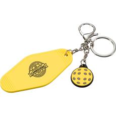 SportyCharm Keylight Clips - Yellow PVC Tag - Auto & Tools
