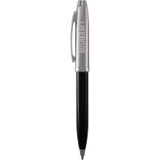 Sheaffer&reg; 100 Chrome Black Ballpoint - Pens & Writing