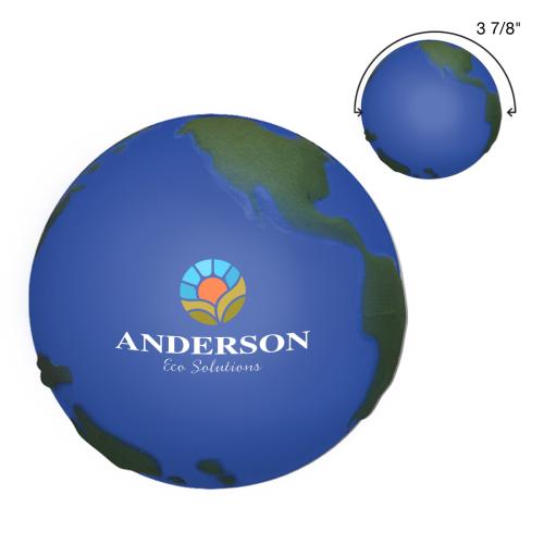 Toys & Novelties - Stress Relievers - GlobEase Stress Reliever â Blue Sphere