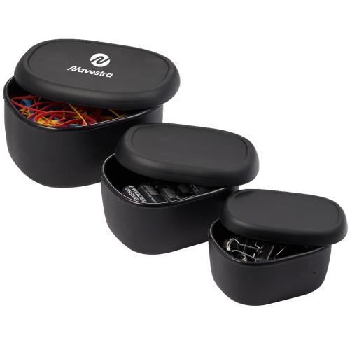 Home & Kitchen - Food Storage Containers - SilicoNest Trio Storage Set - Versatile & Stackable