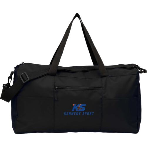 Bags - Duffel Bags - EcoVoyage Packable Duffle Bag - Black/Navy