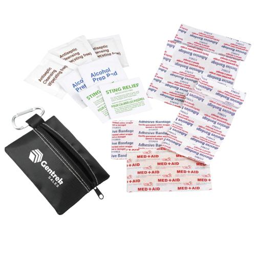 Health & Wellness - First Aid Kits - ZipAid 20-Piece First Aid Essentials Pouch
