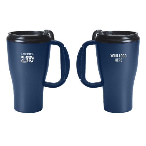 Drinkware - Mugs - America250&trade; 16 Oz. Omega Mug With Slider Lid