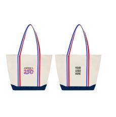 America250&trade; Sublime Series Recycled Poly Canvas Starboard Tote Bag - Eco Friendly