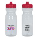 America250&trade; 24 Oz. Poly-Clear&trade; Fitness Bottle