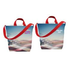 America250&trade; Sublime Series rPET Satchel Tote Bag - Tote Bags