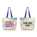 America250&trade; 14 Oz. Recycled Canvas Tote Bag