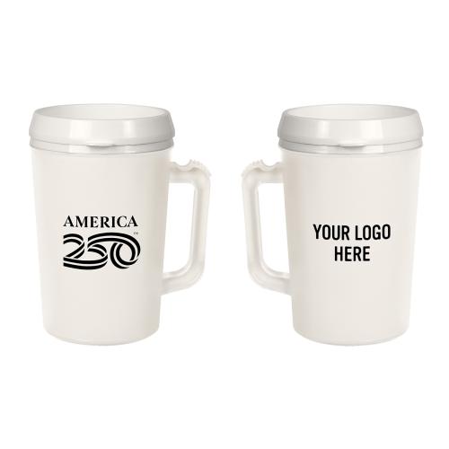 Drinkware - Mugs - America250&trade; 34 Oz. Thermo Insulated Mug