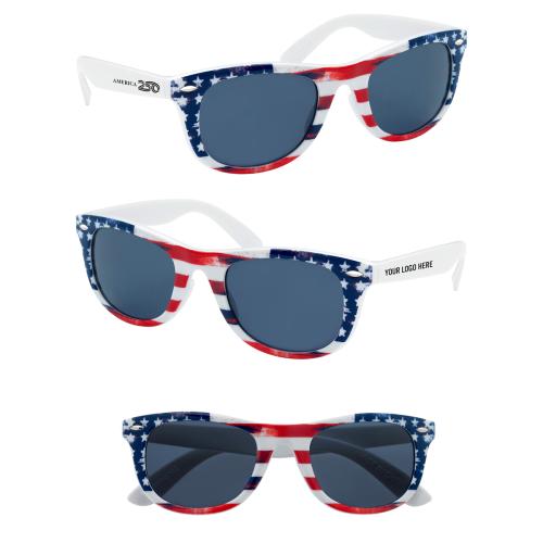 Sports & Outdoors - Sunglasses - America250&trade; Patriotic Malibu Sunglasses