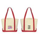 America250&trade; Medium Starboard 24 Oz. Recycled Cotton Canvas Tote Bag