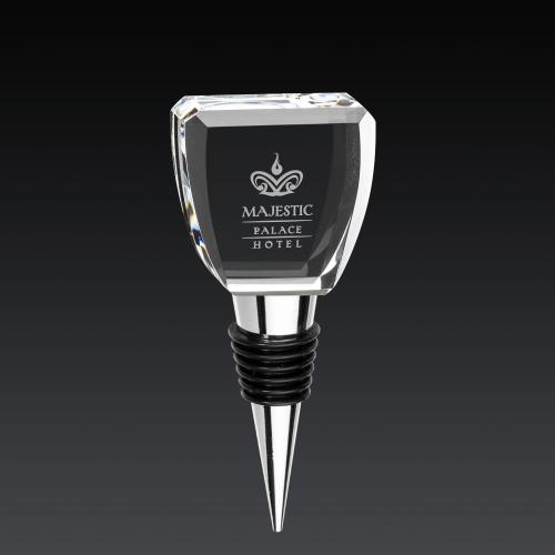 Drinkware - Barware - Wine Accessories - Crystaluxe Artistry Wine Stopper