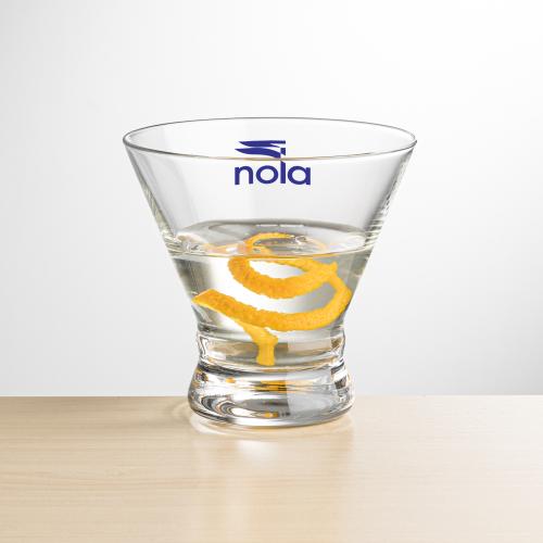 Drinkware - Barware - Cocktail Glasses - SipÃlan 8oz Stemless Martini Glass