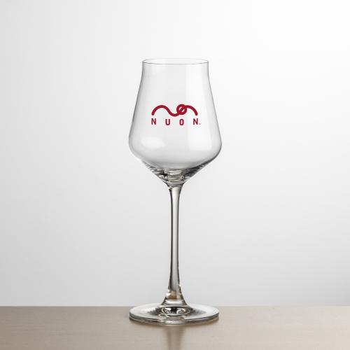 Drinkware - Barware - Wine Glasses - Vintedge Crystal 16oz Etch Wine Glass Set