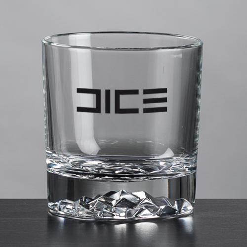 Drinkware - Barware - On the Rocks Glasses - CrystalChill Rocks & Coaster Set