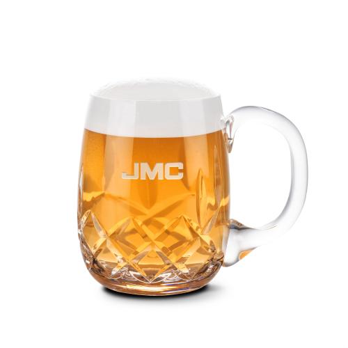 Drinkware - Barware - Beer Glasses & Stiens - CrystalClarity 21oz Deep Etch Beer Stein