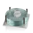 PrismAlum Round Coaster Set