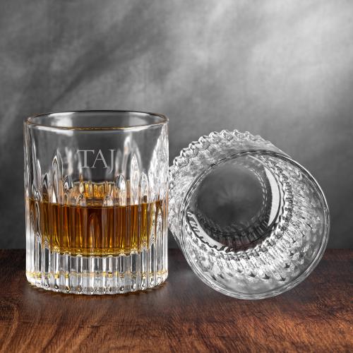 Drinkware - Barware - Tasters - CrystalGlint 8.5oz Whiskey Taster Duo