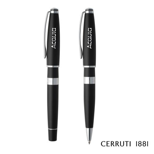 Pens & Writing - Gift Sets - Cerruti 1881&reg; Bicolore Ballpoint & Rollerball Pen Gift Set