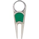 Matte Nickel Green Grip 341