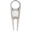 Matte Nickel White Grip White