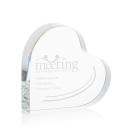 CrystalHeart Vivid Award Paperweight