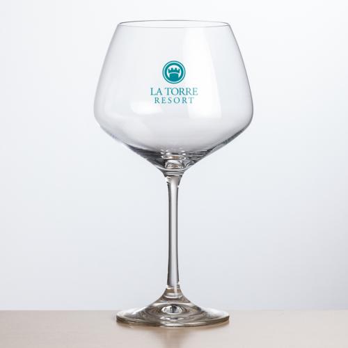 Drinkware - Barware - Wine Glasses - Oldham Burgundy Wine - VividPrint&trade;