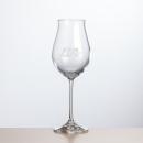 ViniAura 11oz Crystal Etch Wine Glass Set
