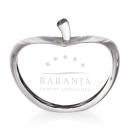CrystalClarity Apple Etched Paperweight