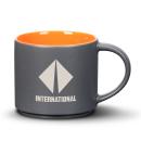 Orange 715 C, Gray 438 C