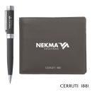 Cerruti 1881&reg; Zoom Card Wallet & Fountain Pen Gift Set