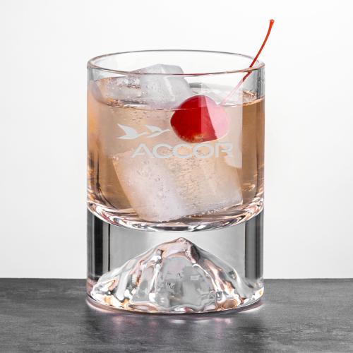 Drinkware - Barware - On the Rocks Glasses - Chilluxe Crystal Rocks & Ice Bucket Set
