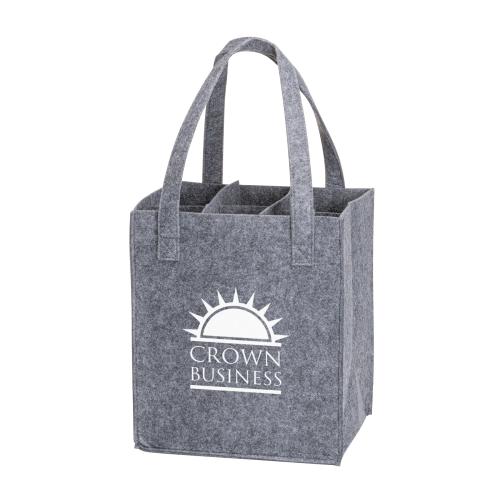 Bags - Travel Accessories - EcoPorter 6-Bottle Gray Carrier Bag