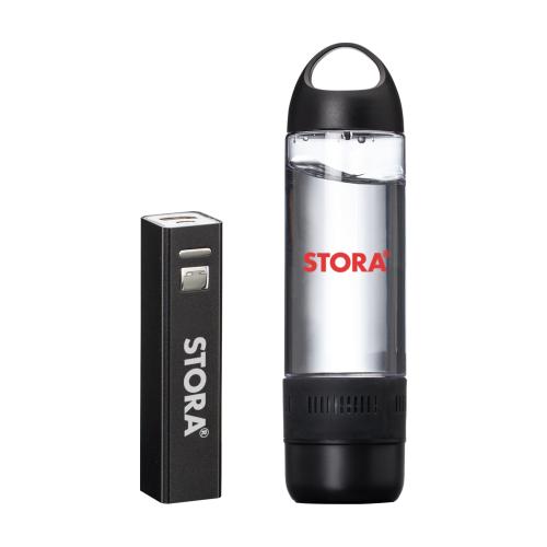Drinkware - Tumblers - AquaTunes PowerHydra Combo Bottle & Charger