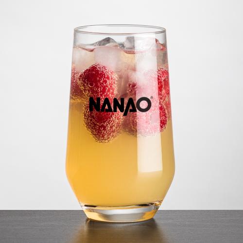 Drinkware - Barware - Hiball Glasses - CrystalSavor Hiball Glass - Deep Etch