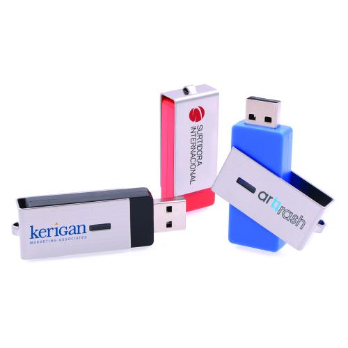 Technology - USB Drives - SpinGlide 360Â° Custom USB Drive
