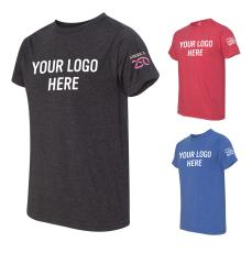 America250&trade; USA Made 50/50 Fine Jersey Crew T Shirt - Shirts