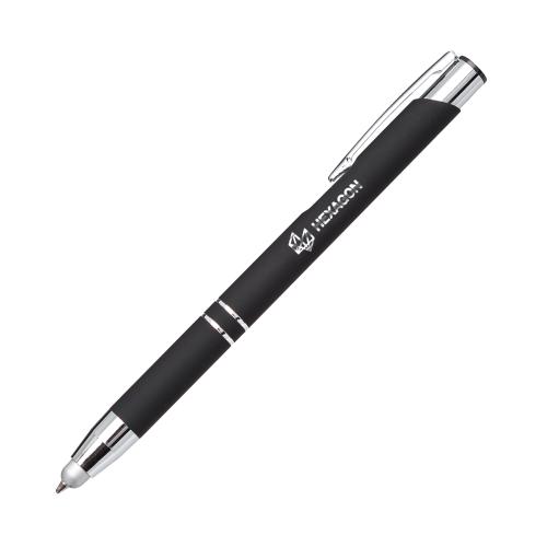 Pens & Writing - Metal Pens - StylaGrip Metal Pen & Chrome Stylus