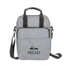 FlexiCarry Gray Crossbody Laptop Bag