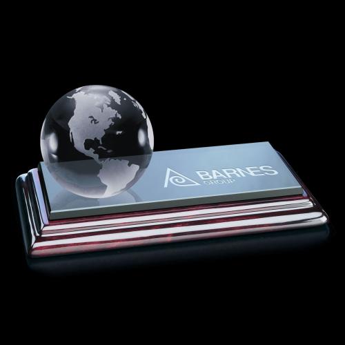 Desk & Office - Paperweights - GlobeVision Crystal Desk Weight