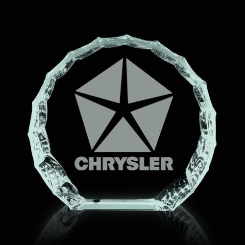 Desk & Office - Paperweights - GlacierEdge Jade Round Paperweight