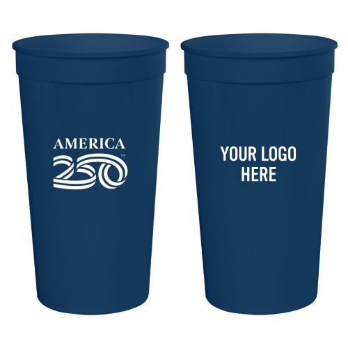 Drinkware - Cups - Plastic Cups - America250&trade; 32 Oz. Big Game Stadium Cup