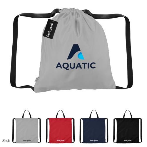 Bags - Drawstring Bags - EcoVoyage Recycled Drawstring Tote