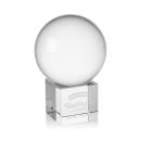 Crystal Ball VividPrint&trade; Award on Cube