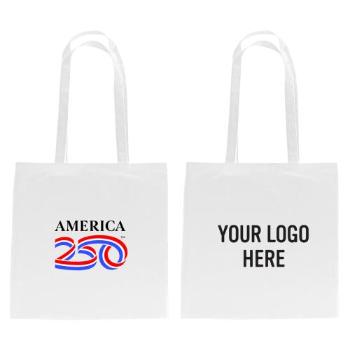 Bags - Tote Bags - Canvas & Cotton - America250&trade; 100% 4 Oz. Cotton Tote Bag