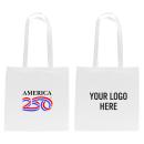 America250&trade; 100% 4 Oz. Cotton Tote Bag