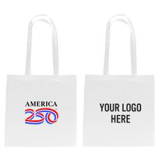 America250&trade; 100% 4 Oz. Cotton Tote Bag - Eco Friendly