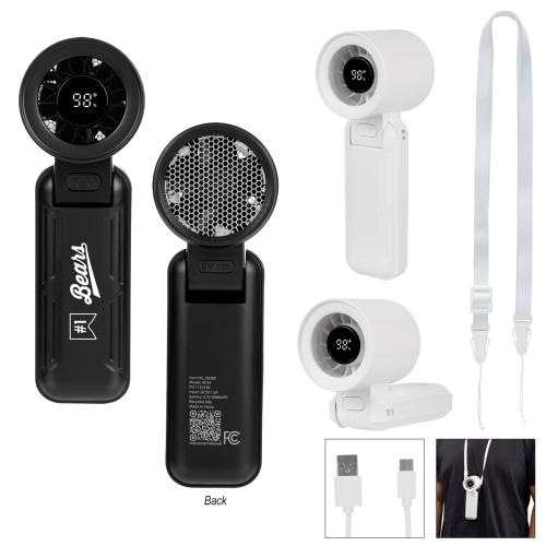 Sports & Outdoors - Fans - BreezeSmart Foldable Desk Fan